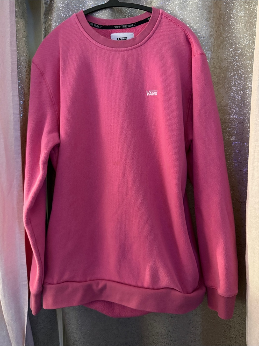 Vans Magenta Crewneck Sweatshirt